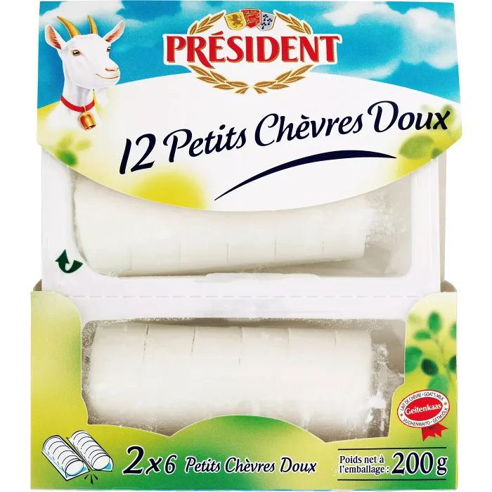 Petits chèvres doux Getost 12-p 200g President