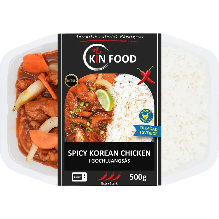 Färdigmat Spicy Korean Chicken 500g Kin Food