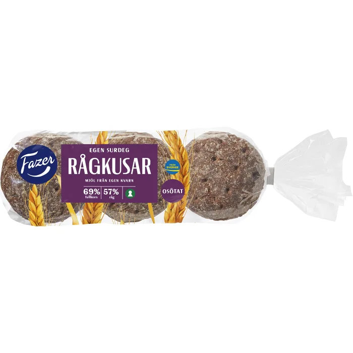 Rågkusar 675g Fazer