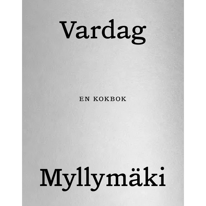 Vardag En kokbok