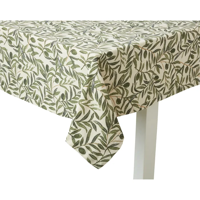 Bordsduk Oliv 140x250cm ICA