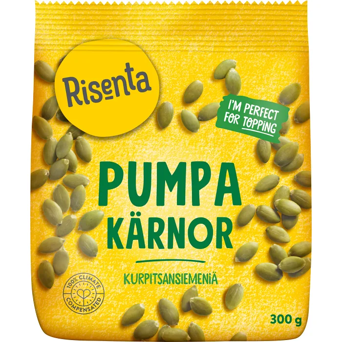 Pumpakärnor 300g Risenta