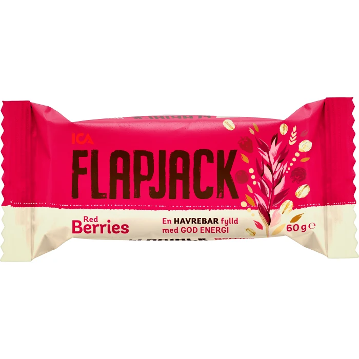 Flapjack Red berries 60g ICA