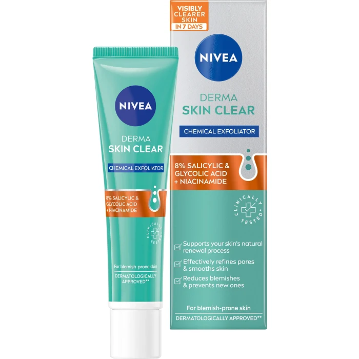 Peeling Derma Skin Clear Chemical Exfoliator 40ml Nivea