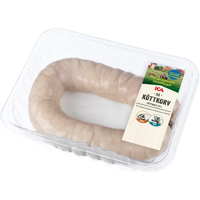 Köttkorv rå 400g ICA