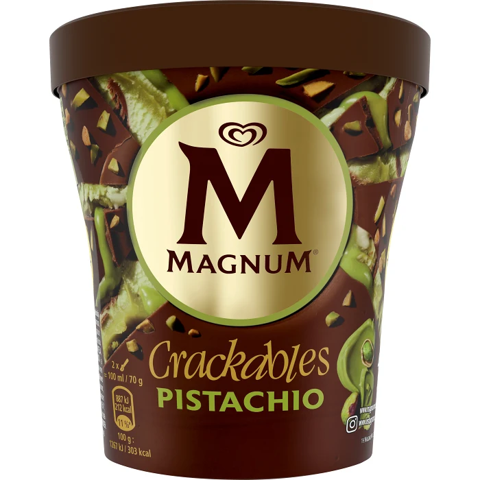 Glass Crackables la pistache 440ml Magnum