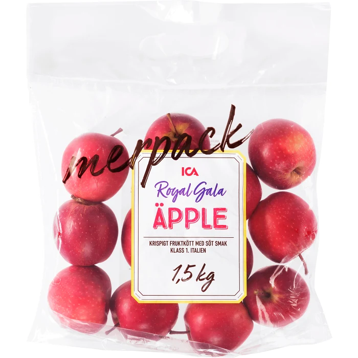 Äpple Royal Merpack 1,5kg Klass 1 ICA