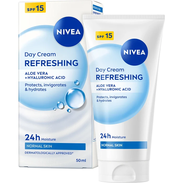 Dagkräm Refreshing SPF15 50ml Nivea