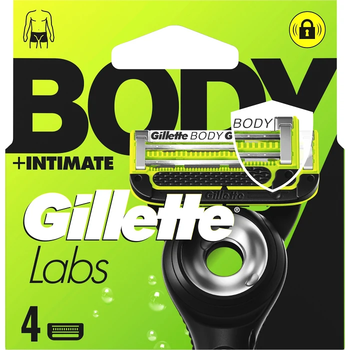 Rakblad Body 4-p Gillette