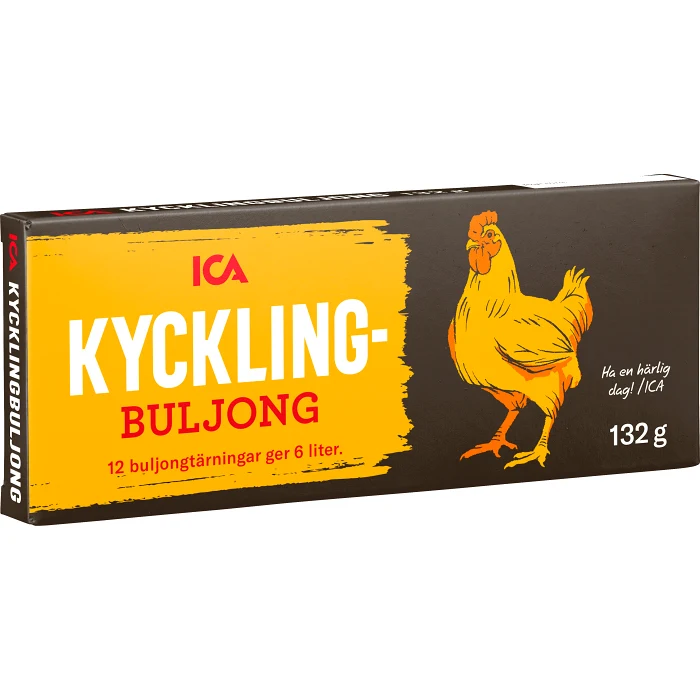 Kycklingbuljong 12-p 132g ICA
