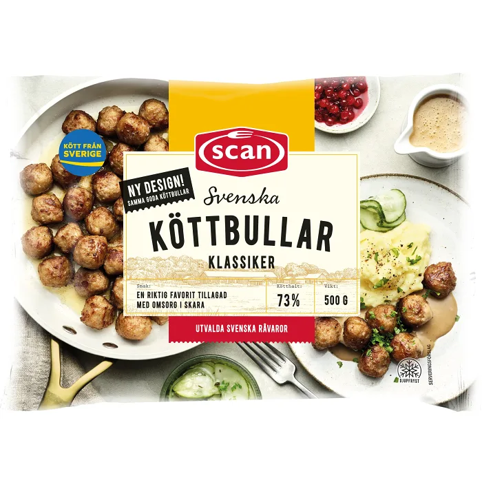 Köttbullar 500g Scan