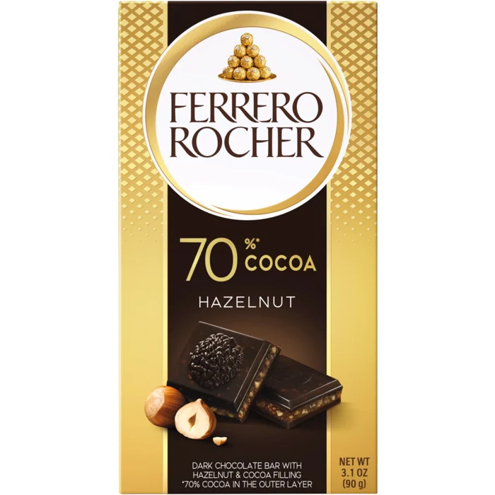 Chokladkaka Rocher Mörk 90g Ferrero
