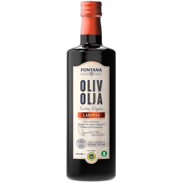 Extra virgin Olivolja Lakonia 500ml Fontana