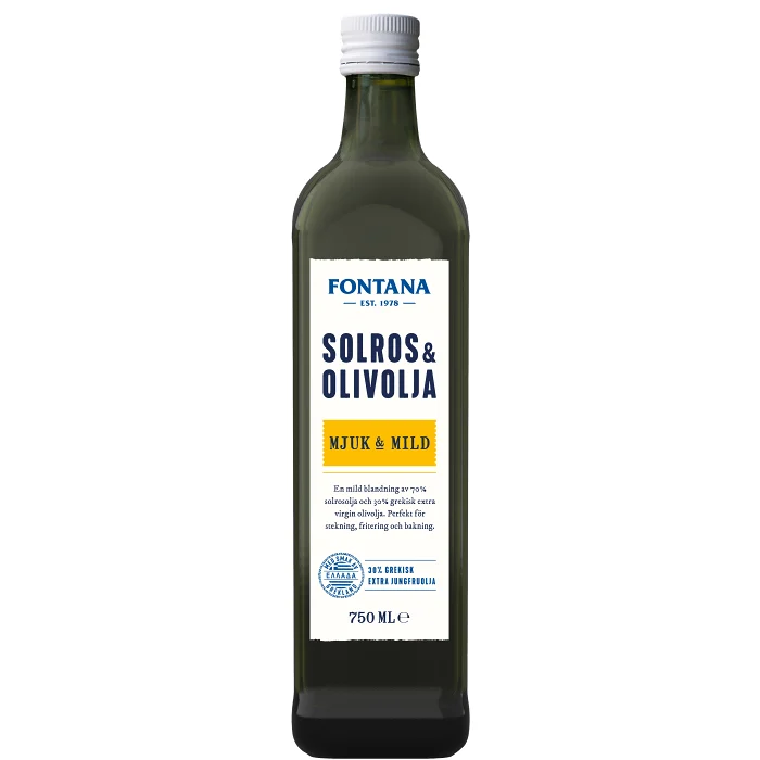Solros & Olivolja 750ml Fontana