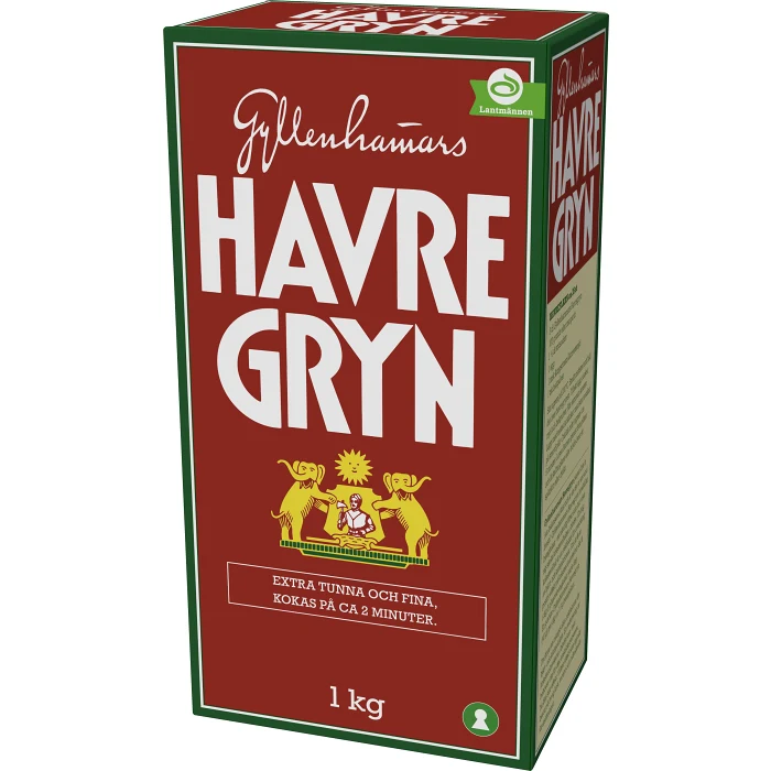 Havregryn 1kg Gyllenhammars