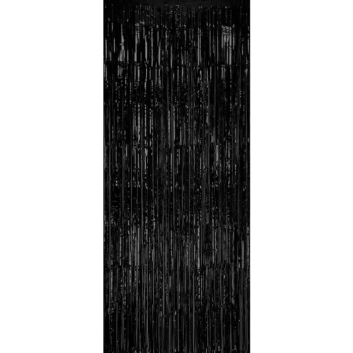 Draperi Halloween svart 240x90cm Festive