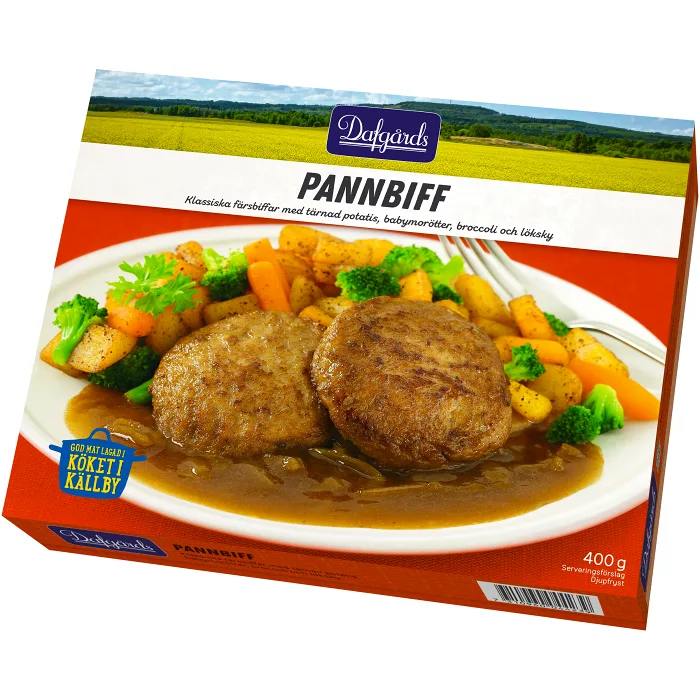 Pannbiff 400g Dafgårds