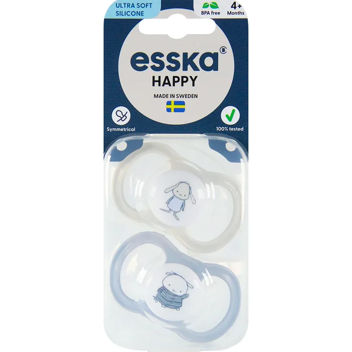 Napp Happy Silikon 2-p 4m+ Esska