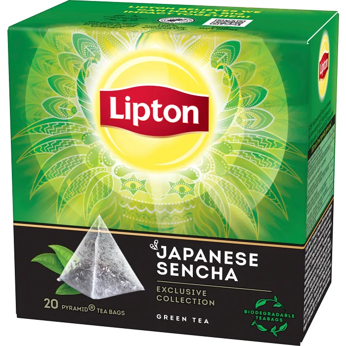 Grönt Pyramidte 20-p Lipton