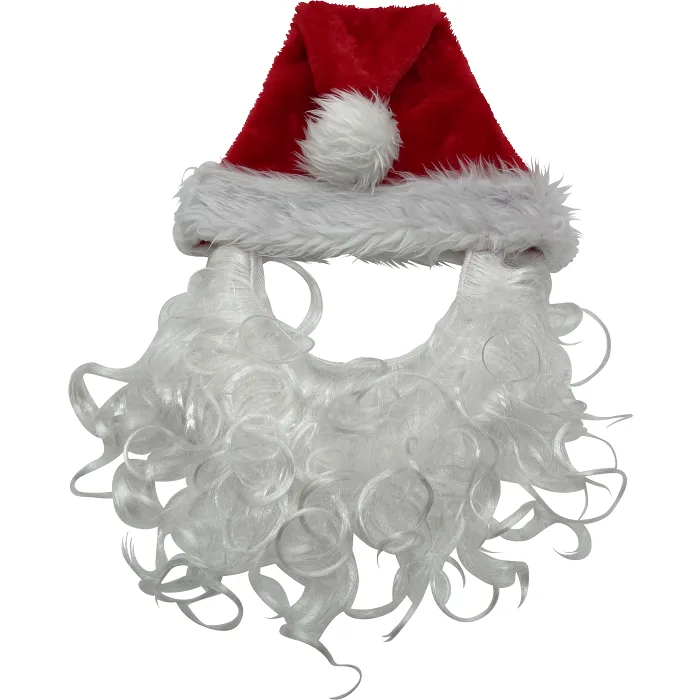 Tomteluva m lockigt skägg 68cm Festive