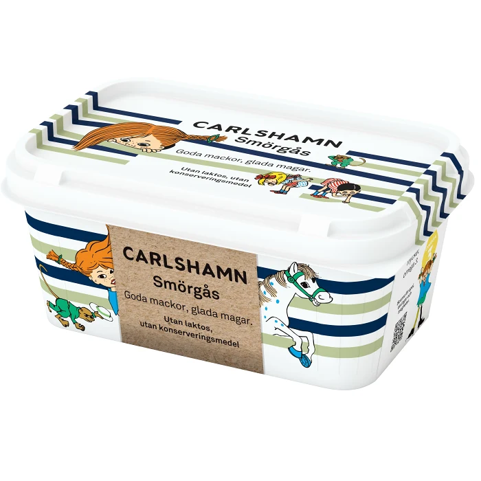 Smörgåsmargarin bredbart 70% Laktosfritt 400g Carlshamn