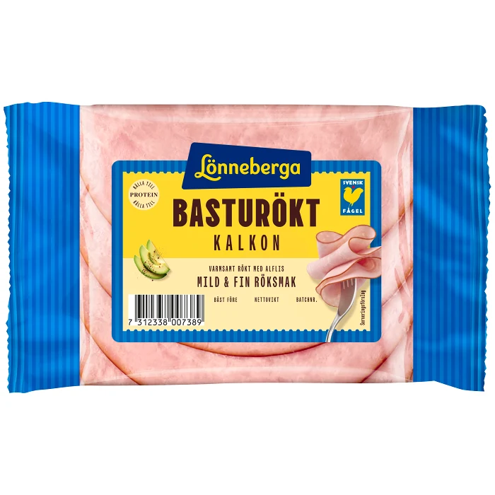 Kalkon Basturökt 90g Lönneberga