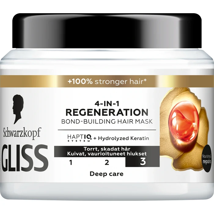 Inpackning 4in1 Regeneration 400ml Gliss Schwarzkopf