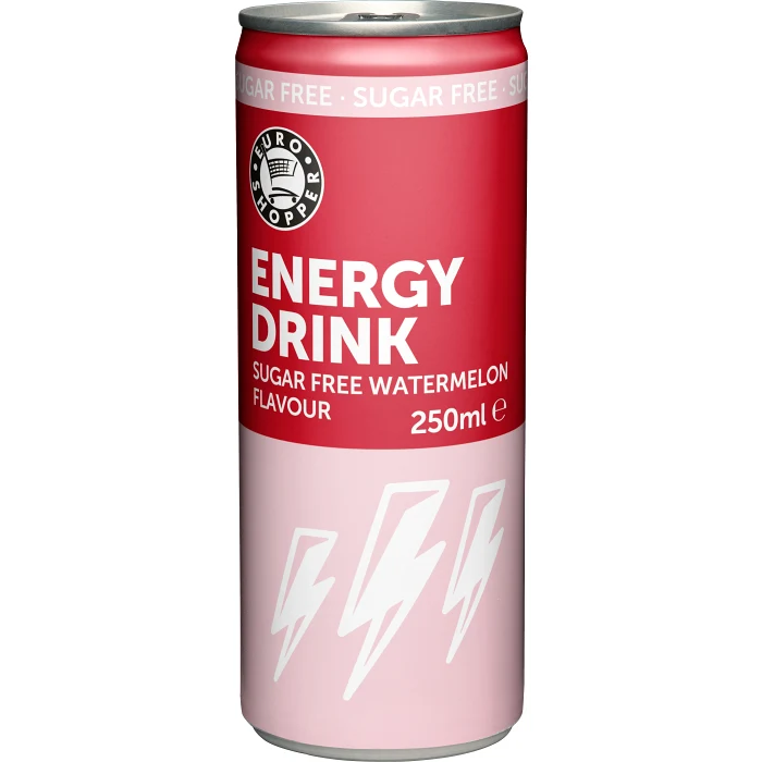 Energidryck Watermelon Sugar free 25cl Euro Shopper