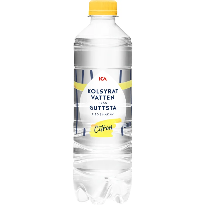 Kolsyrat vatten Citron 50cl ICA