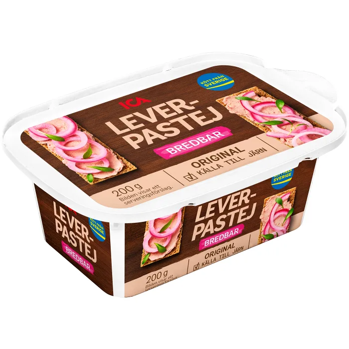 Leverpastej Original Bredbar 200g ICA
