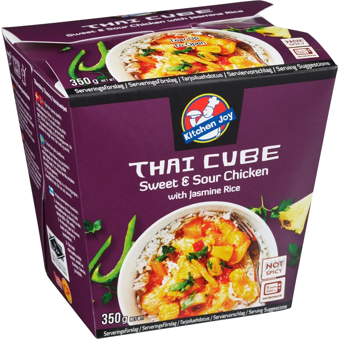Thai cube sweet & sour chicken 350g Kitchen Joy