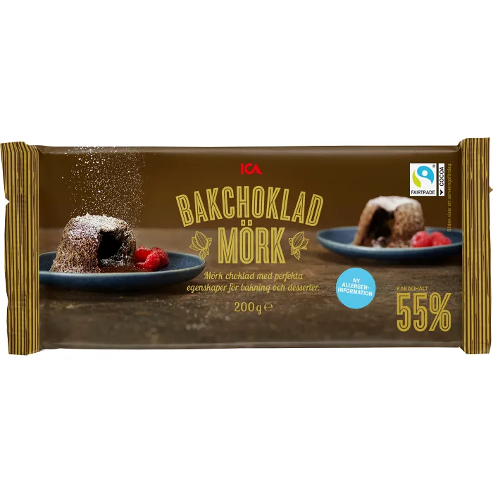 Mörk bakchoklad 200g ICA