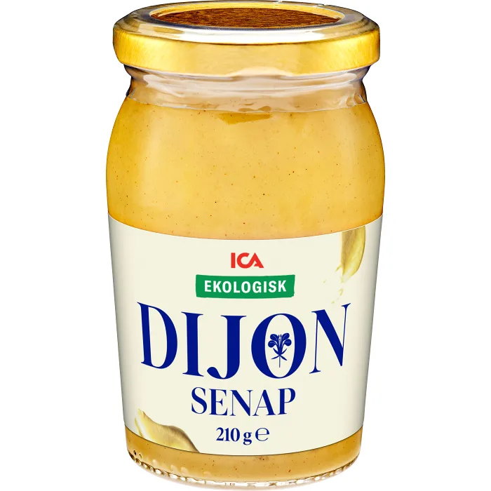 Dijonsenap Ekologisk 210g ICA I love eco
