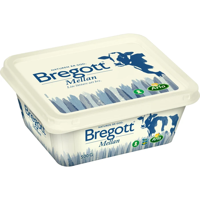 Smör & Raps Mellan 57% 500g Bregott®