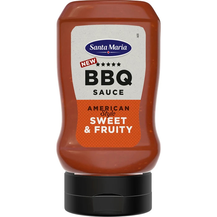 BBQ Sauce Sweet Fruity 320g Santa Maria