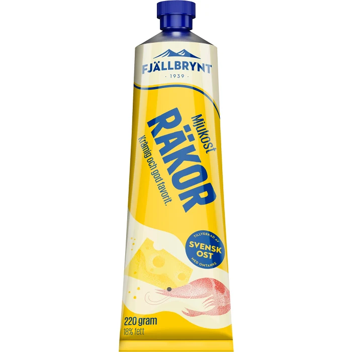 Räkost 220g Fjällbrynt
