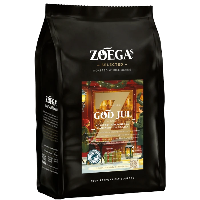 Julkaffe Hela Bönor 450g Zoegas