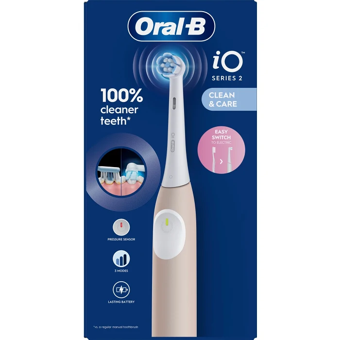 Eltandborste iO2 Calm Pink Oral-B
