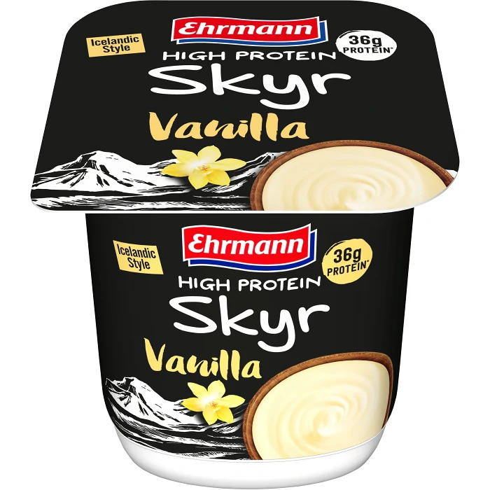 Skyr Protein Vanilj 0,1% 450g Ehrmann