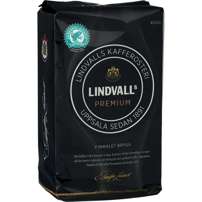 Premium Bryggkaffe 450g Lindvalls