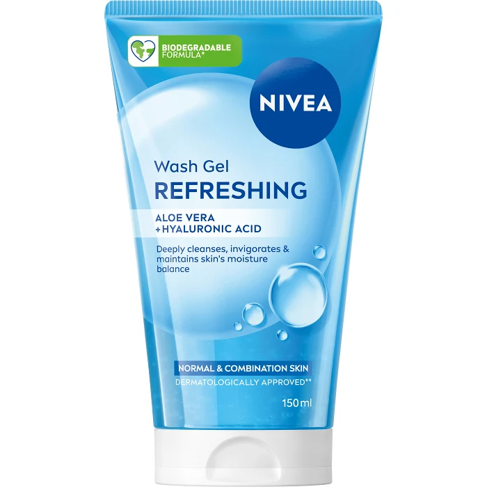 Ansiktsrengöring Wash Gel Refreshing 150ml Nivea