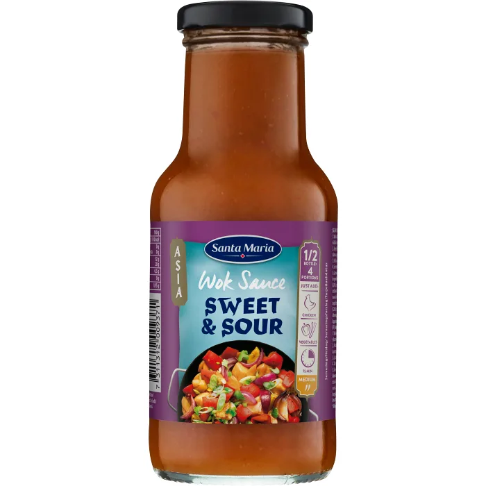 Wok Sauce Sweet Sour 250ml Santa Maria