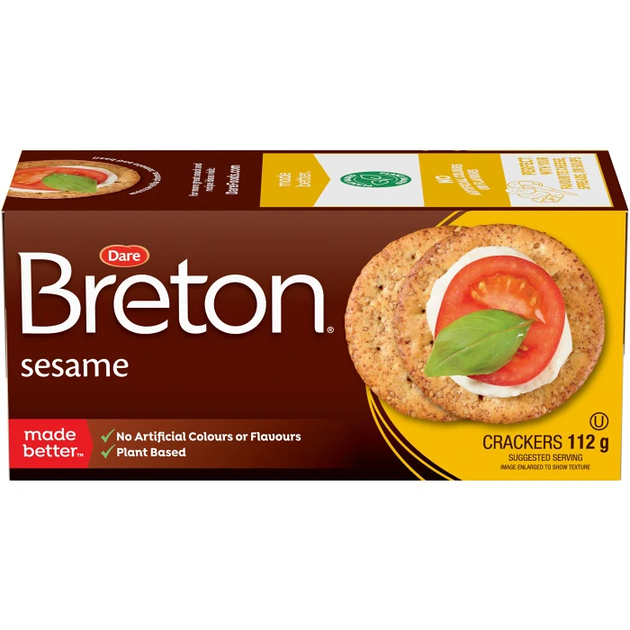 Breton Sesame 112g Dare