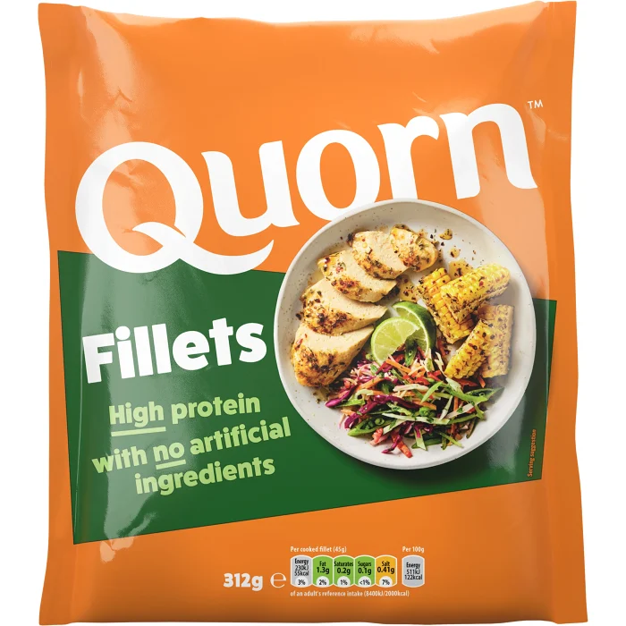 Filéer vegetariska Fryst 312g Quorn
