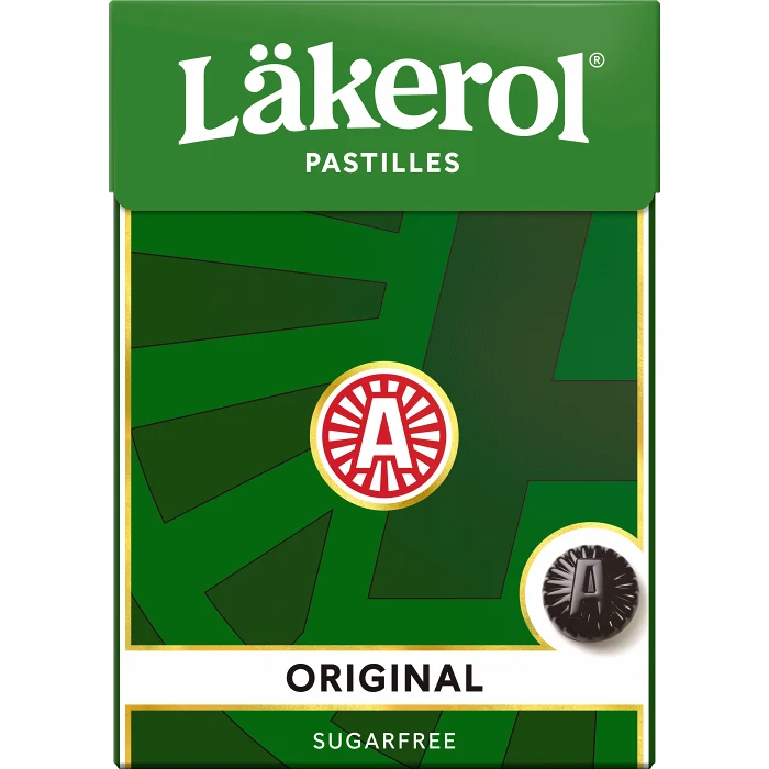 Halstabletter Original Sockerfri 75g Läkerol