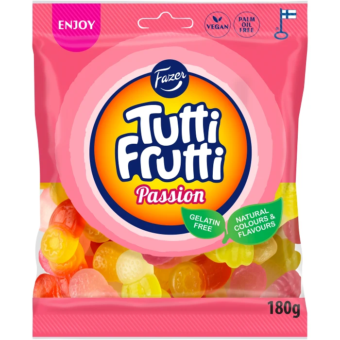 Tutti Frutti Passion 180g Fazer