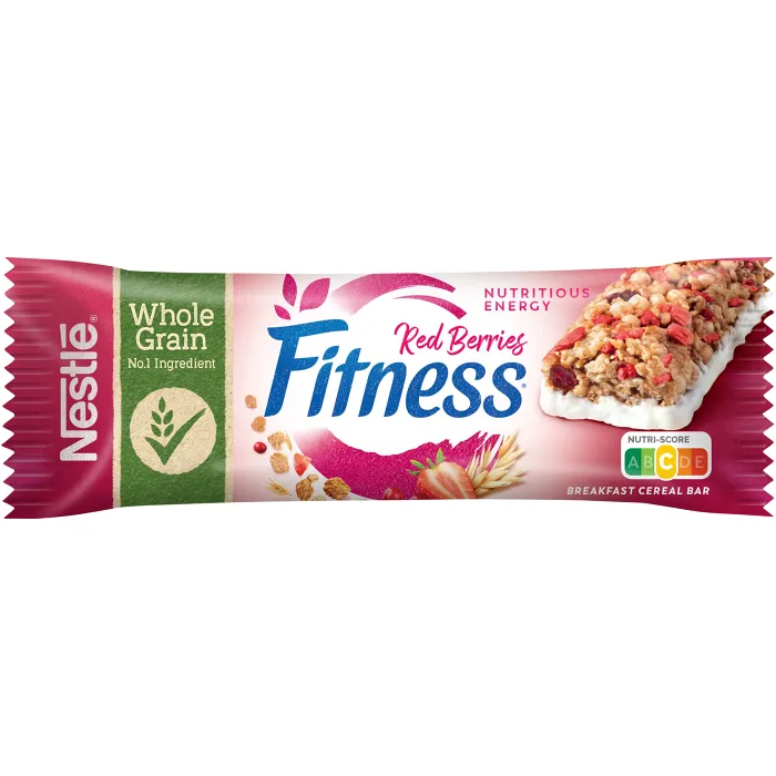 Bar Fitness Röda Bär 23,5g Nestlé