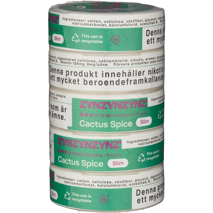 Cactus Spice Slim S3 5xStock Zyn