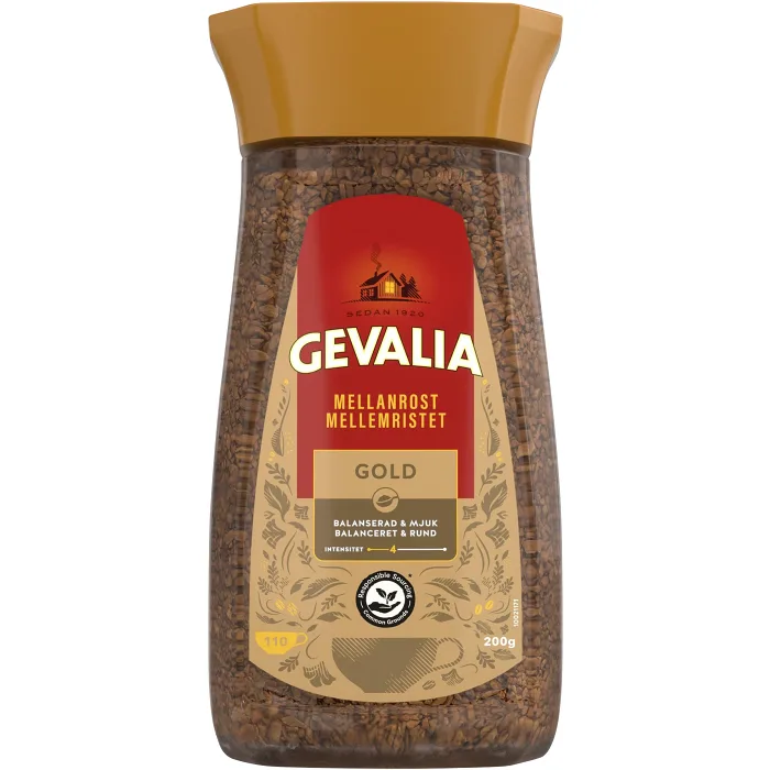 Snabbkaffe Gold 200g Gevalia