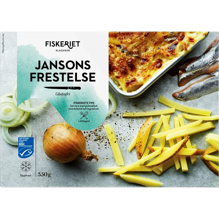 Jansons frestelse Fryst 350g Fiskeriet